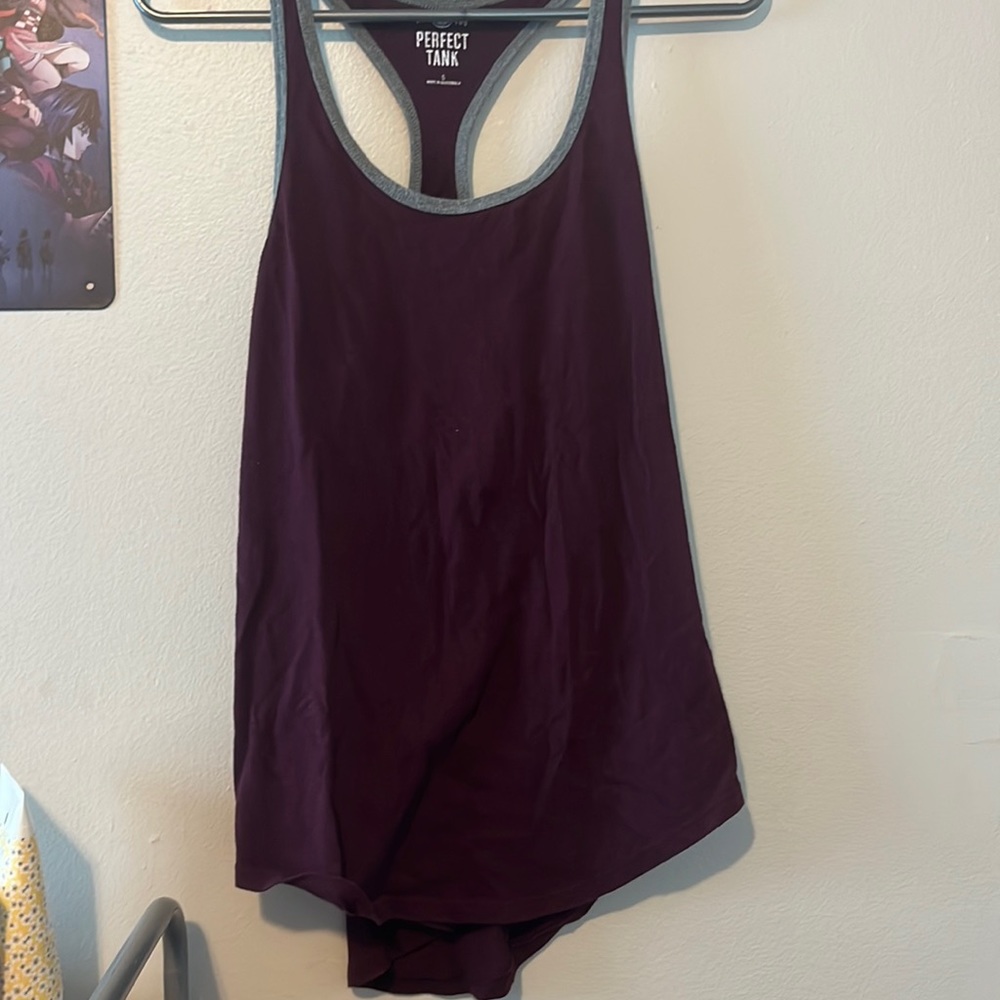 Purple tank